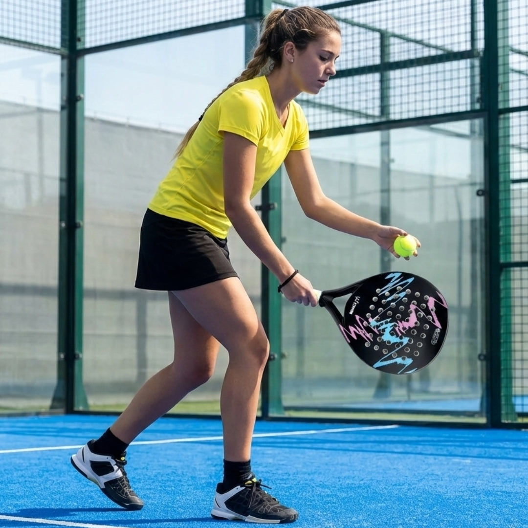 CarbonForce Pro™ Padel Racket – Power & Control